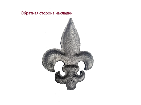 Накладка литая 95*72*6 мм арт. 11208 Накладка литая 95*72*6 мм арт. 11208