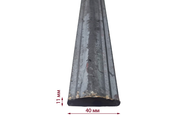 Поручень кованый 40*11*3000 мм Поручень кованый 40*11*3000 мм